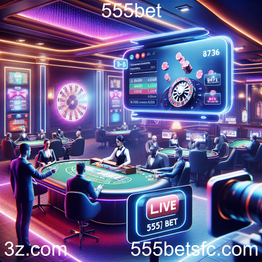 A Experiência Imersiva dos Jogos Ao Vivo na 555bet