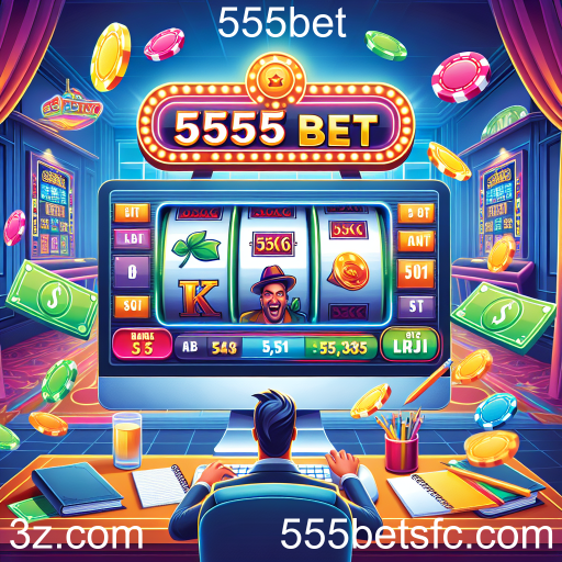 Atração dos Caça-Níqueis no 555bet: Diversão e Prêmios em Cada Giro